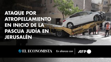 Ataque por atropellamiento en inicio de la Pascua judía en Jerusalén