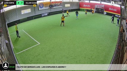 Faute de Sergio Luis - LES COPAINS D'ABORD 1