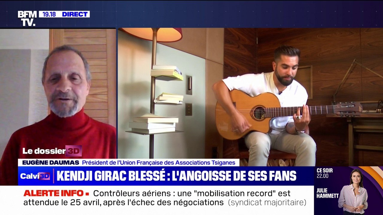 Kendji Girac blessé par balle: "C'est un drame...