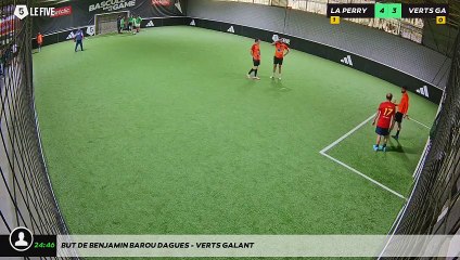 But de Benjamin Barou Dagues - VERTS GALANT