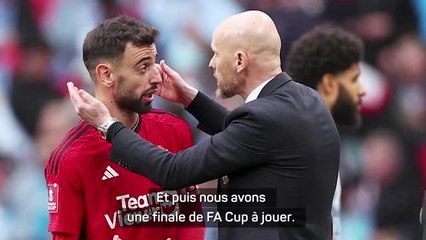 Man. United - Fernandes : "Ne pas être affectés par les discussions sur un possible départ de ten Hag"