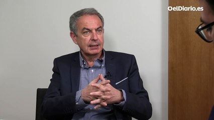 Entrevista a Zapatero: "Lo que estamos viviendo en Gaza es inaceptable, imperdonable, inolvidable"