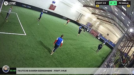 Faute de Damien GEMGEMBRE - FOOT 2 RUE