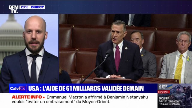 Guerre en Ukraine: l'aide américaine de 61 milliards de dollars devrait être approuvée par le Sénat ce mardi