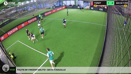 Faute de Vincent MILITO - BAVAY DOUALLE