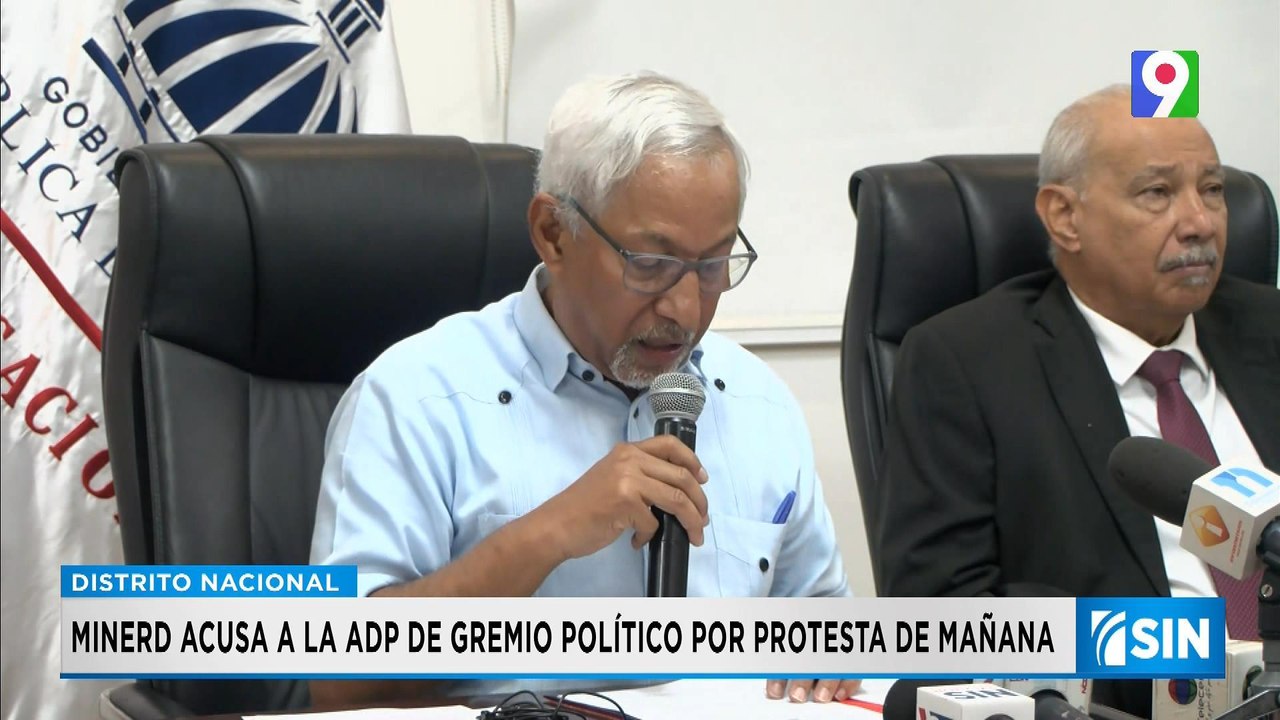 Minerd dice ADP pone en riesgo año escolar 2023-2024 | Primera Emisión SIN