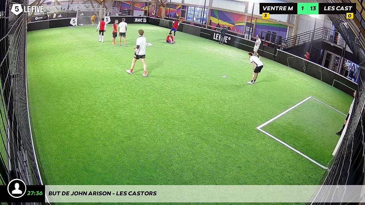 But de John ARISON - LES CASTORS