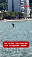 Prancha elétrica vista em Cabeçudas pode custar até R$ 80 mil