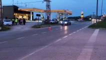 Sinop otogar kavşağında trafik kazası