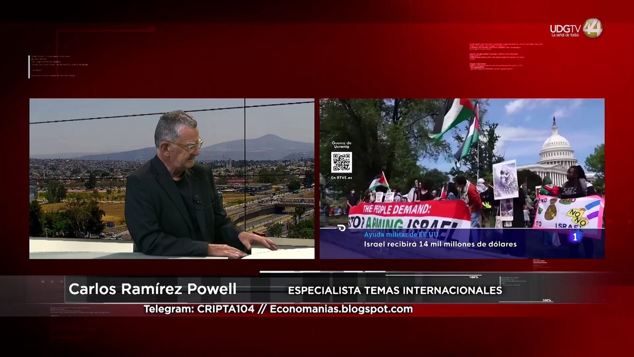 Estados Unidos derrotado económica y comercialmente busca la confrontación militar: Carlos Ramírez Powell