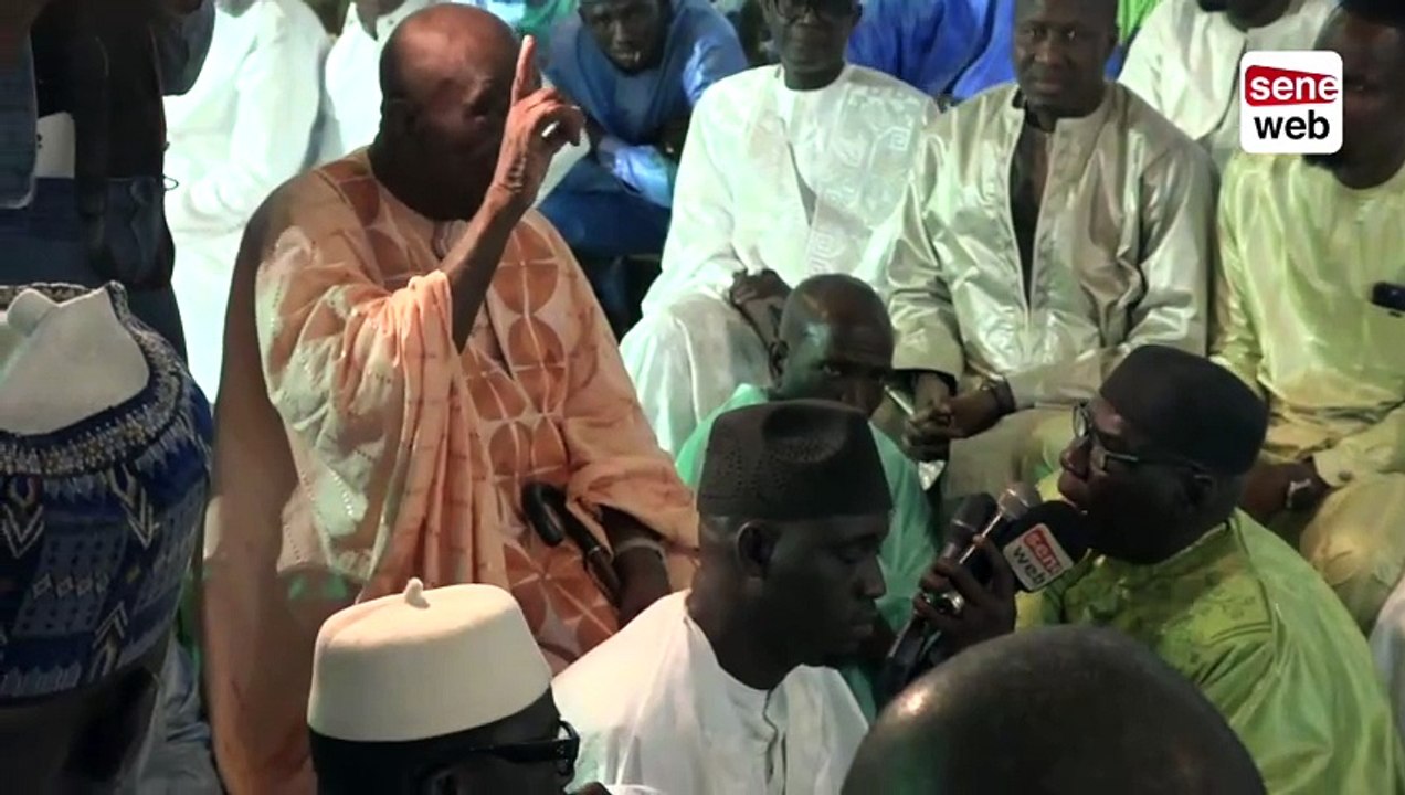 Les mots forts de El Hadj Mansour Mbaye au mariage de la fille de Aziz Ndiaye...