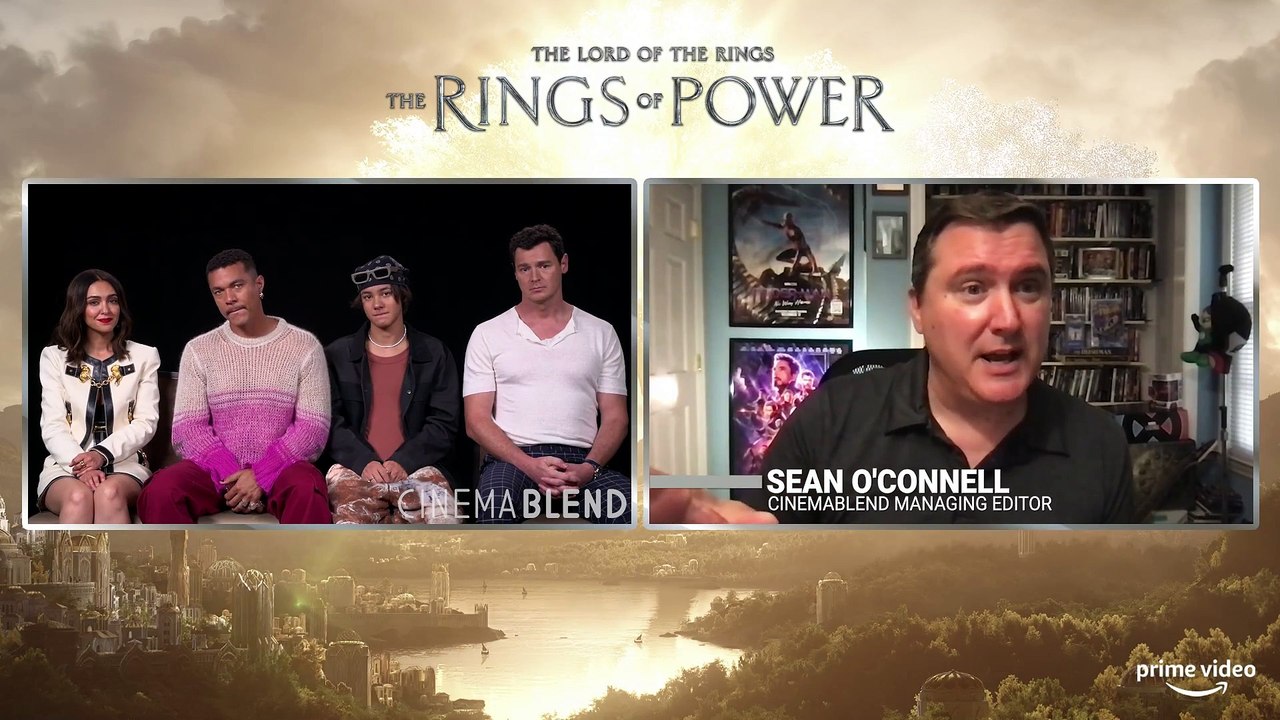 'The Lord of the Rings: The Rings of Power' - Cast Interview