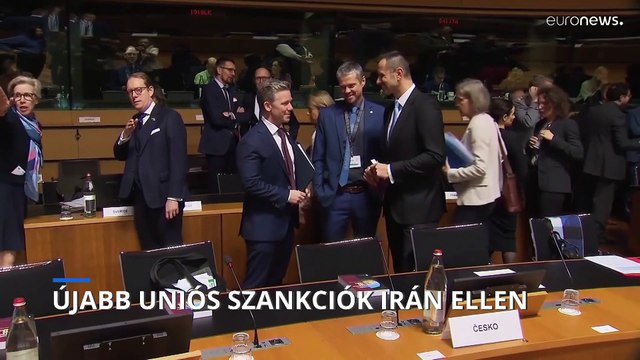 újabb szankciókat vet ki Iránra az Európai Unió