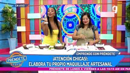 Emprende con Préndete: Aprende a crear maquillaje con estos insumos naturales