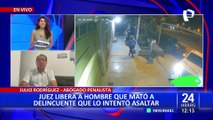 Julio Rodríguez sobre hombre que abatió a ladrón en Trujillo: Corresponde a legítima defensa