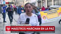 La Paz: Maestros marchan contra el reordenamiento de ítems y la ‘jubilación forzosa’