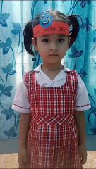 Cute Trishu celebrating happy Earth day2024