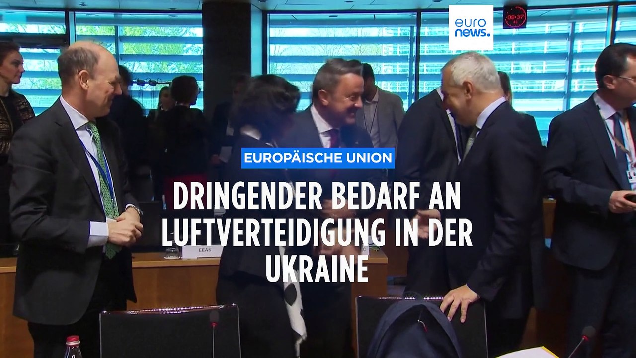 Patriots für die Ukraine: EU-Länder sollen mehr Luftabwehrsysteme liefern