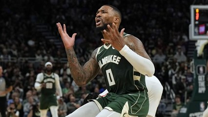 Damian Lillard Scores 35 in First Half, Fails to Score Again