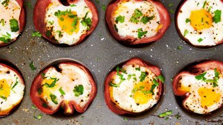 Ham & Cheese Egg Cups = The Easiest Low-Carb Breakfast Ever