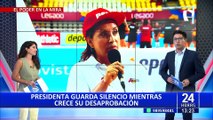 Dina Boluarte: 93% de peruanos considera ineficiente su gestión frente a los problemas del país