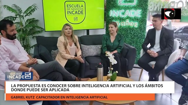 Conocernos del INCADE: conocemos más sobre los talleres de Inteligencia Artificial, diseño gráfico digital, influencer, líder mentor; y charlamos con Daiana Álvarez, egresada en la Universidad Siglo 21.