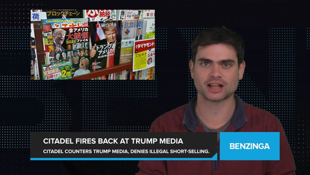 Citadel Securities Fires Back at Trump Media Amid Allegations of Illegal Short-Selling, Calls CEO 'Loser'