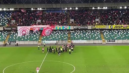 Larne kick off Irish League title celebrations after 1-1 draw with Linfield