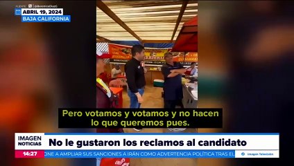 No le gustan los reclamos al candidato Armando Ayala