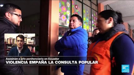 Gabriel Hidalgo: "Lo que se aprobó en referendo no sería suficiente para parar violencia en Ecuador"