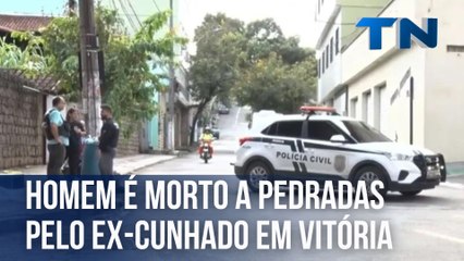 Homem é morto a pedradas pelo ex-cunhado em Vitória