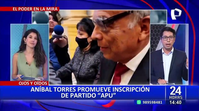 Aníbal Torres promueve inscripción de nuevo partido APU ¿postulará a la Presidencia?
