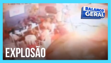 Explosão mata jovem em um bar durante uma reunião de amigos