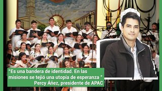 Percy Áñez y el festival de música 'Misión de Chiquitos'