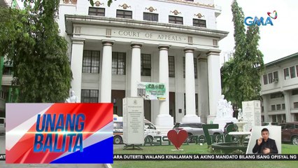 Dating CA Assoc. Justice Melchor Sadang, itinalaga bilang bagong chairman ng PCGG | UB