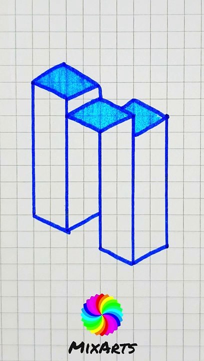 MixArts | How to Draw Aesthetic Figure Tutorial #art #3ddrawing #tutorial #aesthetic #principiante