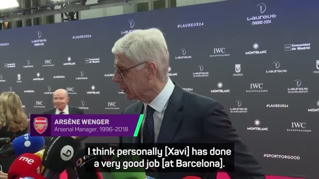 Wenger believes Xavi quit Barca too soon