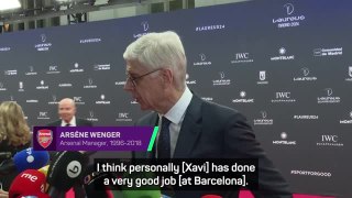Wenger believes Xavi quit Barca too soon
