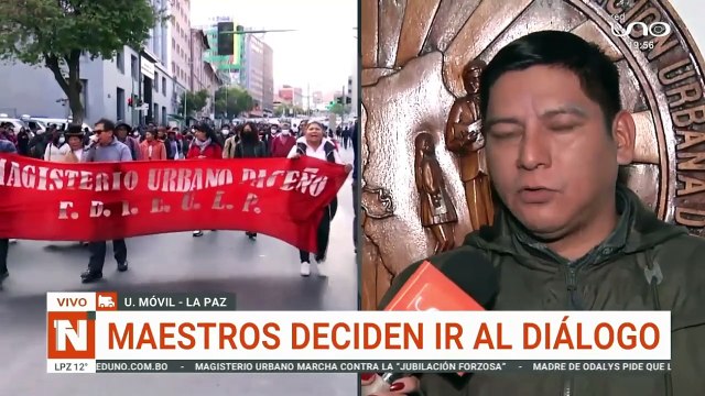Maestros asistirán a diálogo, pero seguirán movilizados