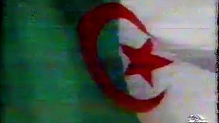 Algeria National Anthem On TV -1993-