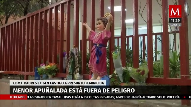 Menor de 13 años apuñalada mientras salía de la escuela en Iztapalapa se encuentra estable