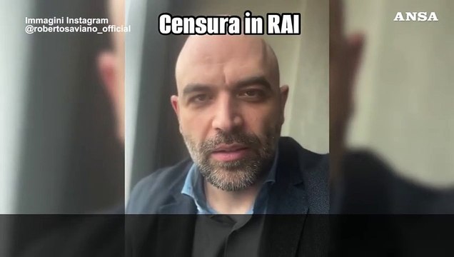 Scurati, Saviano denuncia: E' censura in Rai