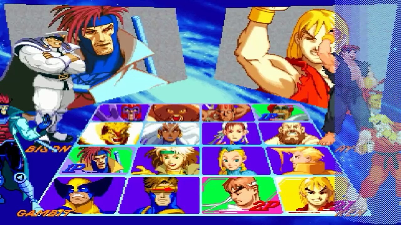 X-Men Vs. Street Fighter - Jeff vs gohan13