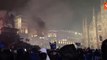 Inter Campione d'Italia, i festeggiamenti al Duomo di Milano tra cori, fumogeni e striscioni