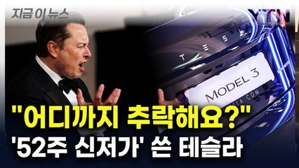 "올해 42% 넘게 떨어져"...테슬라 악재 어디까지? [지금이뉴스] / YTN