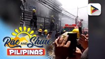 2 patay sa sunog na sumiklab sa Caloocan; pumutok na electrical wiring sa garahe ng bahay, tinitignang sanhi ng sunog