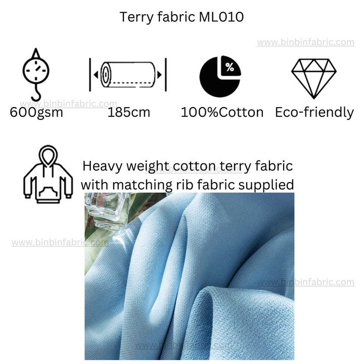 600gsm Heavy Weight Terry Fabric for clothing─影片 Dailymotion