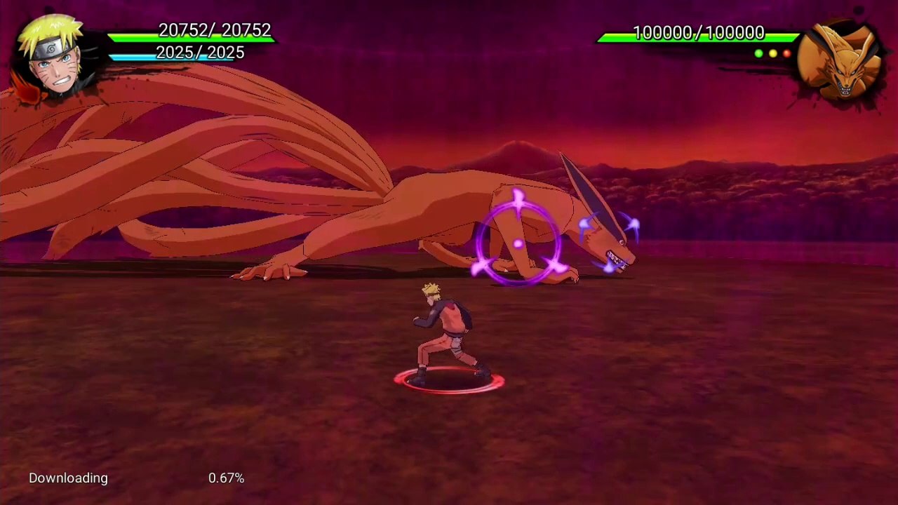 Naruto vs kyubi update