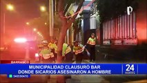 Clausuran bar de Barranco donde murió un hombre y resultaron heridas tres personas