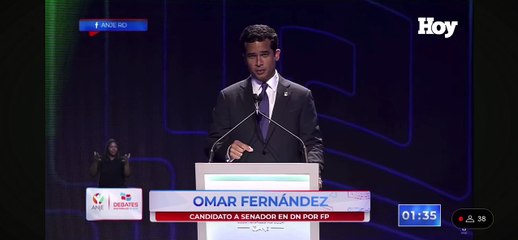 Debate ANJE: Cierre de Omar Fernández